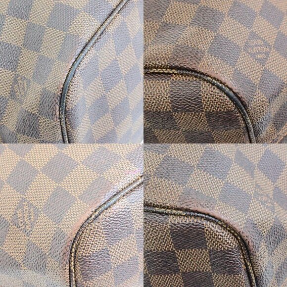 LOUIS VUITTON Neverfull MM Shoulder Bag Damier Ebene Leather BN N51105 23FA323 - Picture 7 of 14